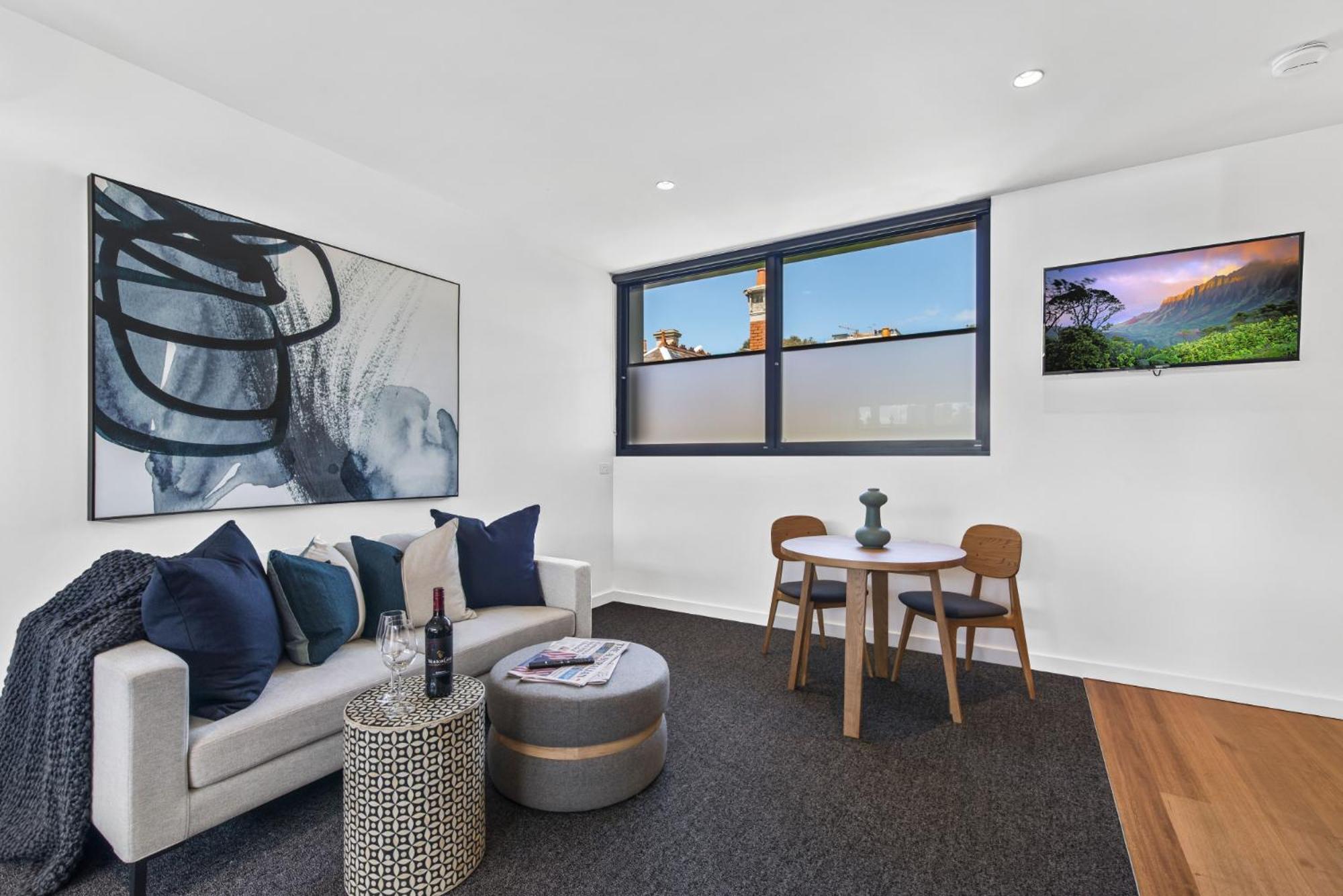 Convenient Beachside Studio Apartment Melburne Exterior foto